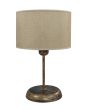 ΠΟΡΤΑΤΙΦ TL-05 Φ20 BRONZE-BEIGE ΜΕ ΑΜΠΑΖΟΥΡ ΚΥΛΙΝΔΡΟ Heronia 09-0102