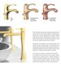 Μπαταρία Κουζίνας Χρωμέ Gaboli Fratelli Modern Line Spillo 4102