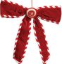Κόκκινος Χριστουγεννιάτικος Φιόγκος 38cm Lianos D012030832-2RD