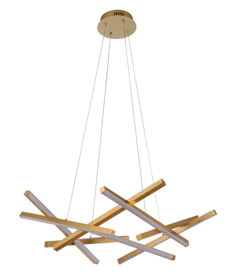 PDC 551-70 GD LED ΠΟΛΥΦΩΤΟ 70ΕΚ ΧΡΥΣΟ ΤΡΙΛΙΖΑ 80W 3000K ARlight 0104561