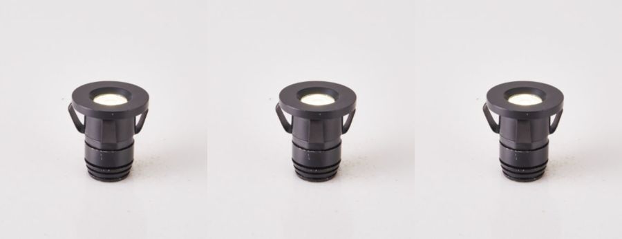 SE-SPL-C-BL-3K RENNO SPOT LED RECESSED 3 LIGHT 3*2W BLACK 3000K HOMELIGHTING 77-9250*3
