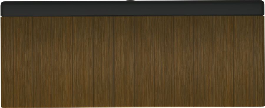 Sanitec SPA Como 4590-darkbrown-black-matte