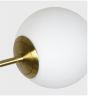 SE 110-2 PRATO PENDANT BRASS GOLD WITH 2 OPAL GLASSES Φ15 Γ4 HOMELIGHTING 77-4489