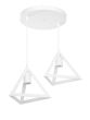 GIZA/2 WHITE PENDEL 2L ΚΡΕΜΑΣΤΟ PLASTIC Heronia 35-0097