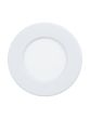 Eglo Στρογγυλό Πλαστικό Χωνευτό Σποτ με Ενσωματωμένο LED και Θερμό Λευκό Φως σε Λευκό χρώμα 8.6x8.6cm 99202