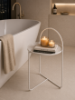 Side Table Μεταλλικό Φ40x65cm Sand MRShome DF-0035000