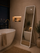 Επιδαπέδιος Καθρέπτης Μεταλλικός 113cm White MRShome DF-0039000