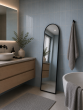 Επιδαπέδιος Καθρέπτης Αλουμινίου 150cm Black MRShome  DF-0042000