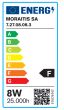 it-Lighting E27 LED R63 8watt 6500Κ Ψυχρό Λευκό 7.27.08.08.3