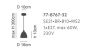 SE21-BR-10-MS2 MAGNUM BRONZE Black Metal Shade Pendant+ HOMELIGHTING 77-8767