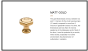 Horus Elsa Softness and Shyness Elsa Classic Collection - Trim for Thermostatic Mixing Valve Réf. 93.591 - Polished Nickel 04.507-NB