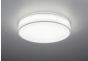 Πλαφονιέρα Οροφής Υφασμάτινη Λευκή 60xH10cm LED 42w 3000-5000K 4900lm Trio Lighting Lugano 621914001