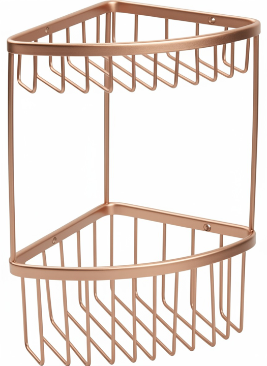 Σπογγοθήκη Γωνιακή Διπλή Χαλκού Bronze Art Σπογγοθήκες 16H8-51-2