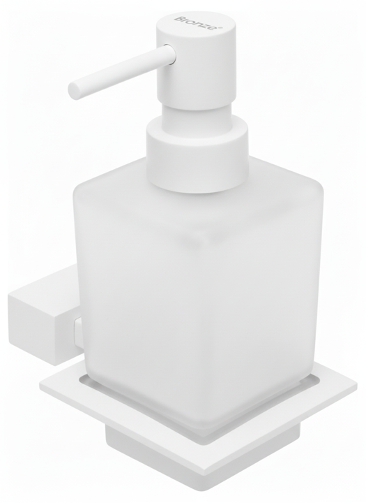 Ντισπένσερ Γυαλί Λευκό Bronze Art Shelfy 18V1-AA