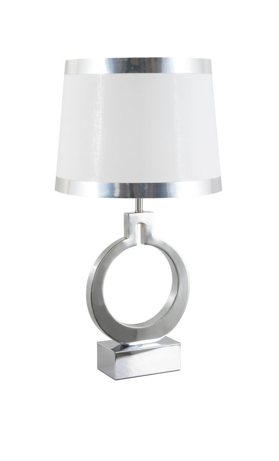 TLC 8813 CR ΕΠΙΤΡΑΠΕΖΙΑ ΛΑΜΠΑ ΝΙΚΕΛ ΣΤΡΟΓΓΥΛΗ ΒΑΣΗ ΑΜΠΑΖΟΥΡ ΜΠΕΖ ΑΣΗΜΙ ΣΙΡΙΤΙ 1xE27 ARlight 0204067